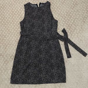 Express polka dot dress